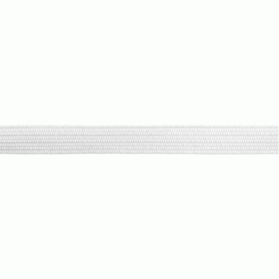 Elastic, Polyester 5mm White