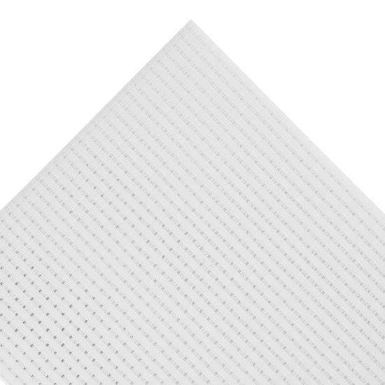 Embroidery Binca 6 Count, White 51cm Wide