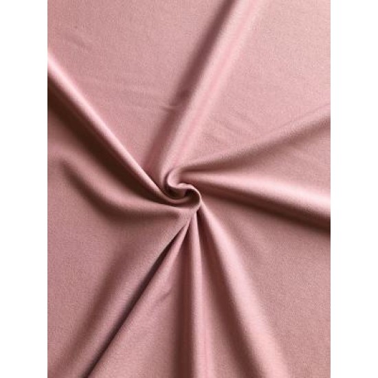 Farne Dusty Pink Jersey Scuba Crepe 97% Polyester 3% Elastane 145cm Wide