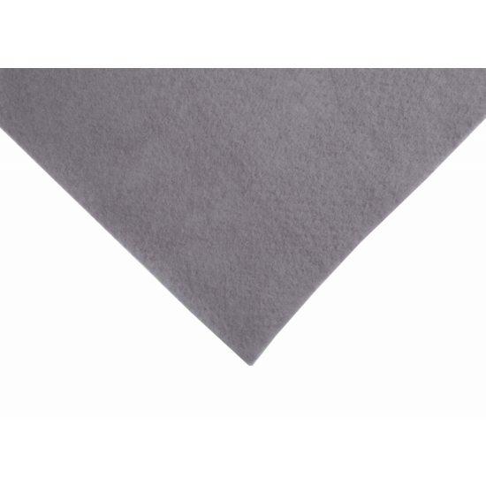 Felt Wool Square 60 x 60cm Silver 6329