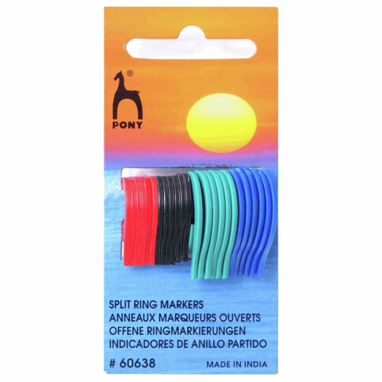 Flat Ring Stitch Markers /Split Rings