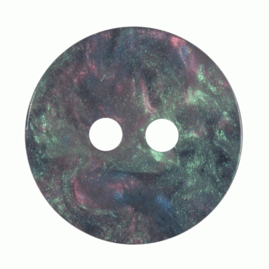 Galaxy Shimmer,15mm 2 Hole Button