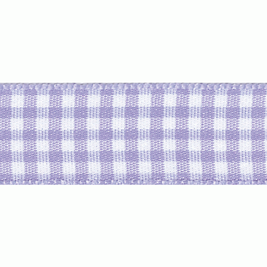 Gingham, 15mm, Orchid