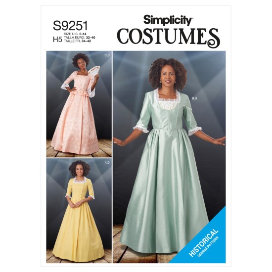  S9251 Misses' Costumes