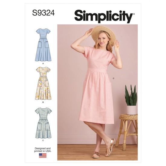  S9324 Misses' Dresses