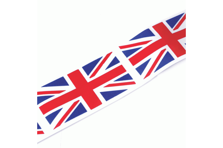 50mm Union Jack Ribbon