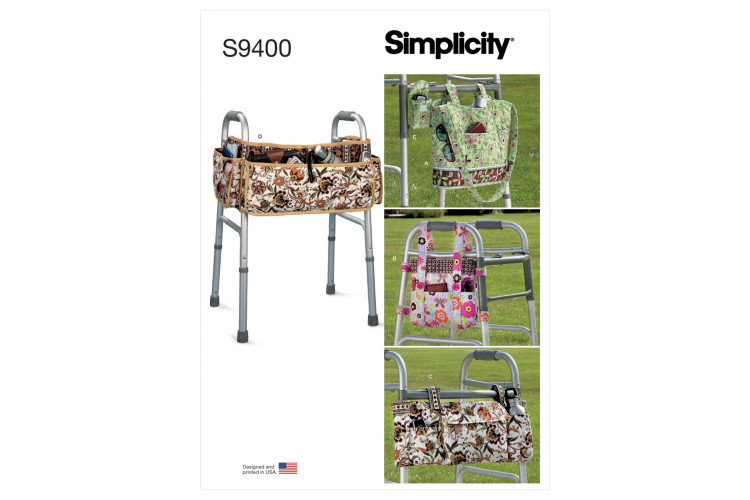 S9400 Mobility Walker Accessories, Bag and Organizer