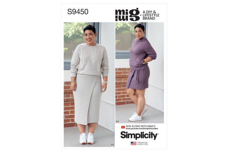 9450 Misses' Knit Tops and Skirts