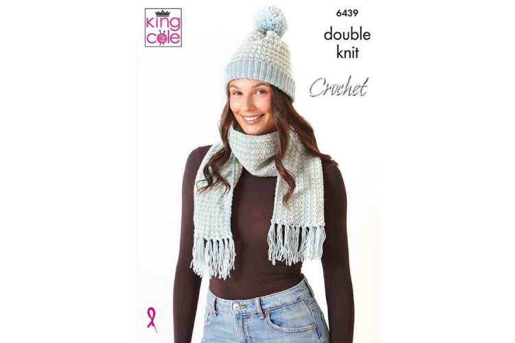 Accessories Crocheted in King Cole Orchard DK - 6439