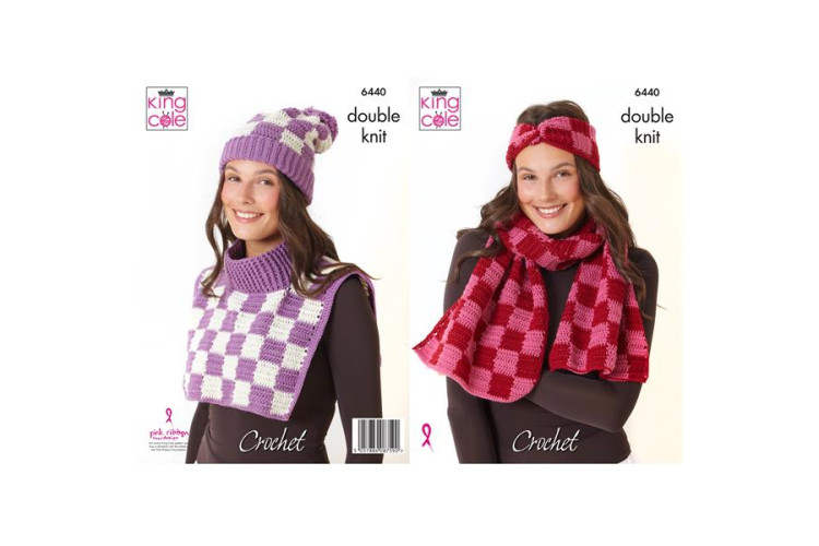 Accessories Crocheted in King Cole Orchard DK - 6440