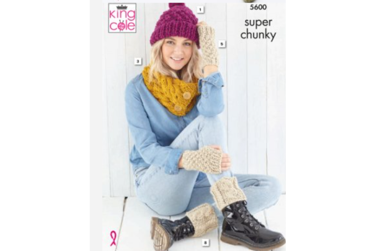 Accessories Knitted in Explorer Super Chunky & Timeless Super Chunky - 5600