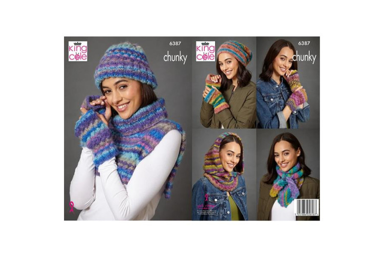 Accessories knitted in Flair Chunky - 6387
