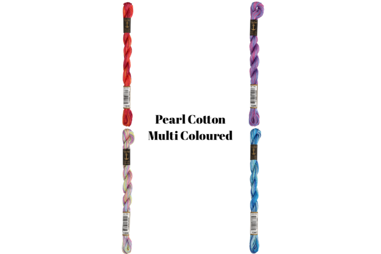 Anchor Pearl Cotton 5G - Multi Coloured Range