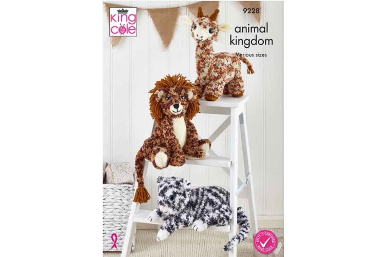 Animal Kingdom Knitted in King Cole 6058
