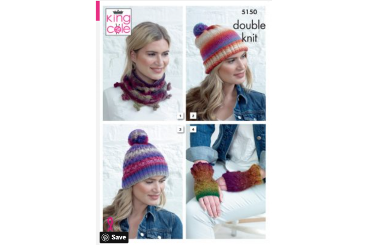 Apparel Accessories Knitted in Riot DK 5150