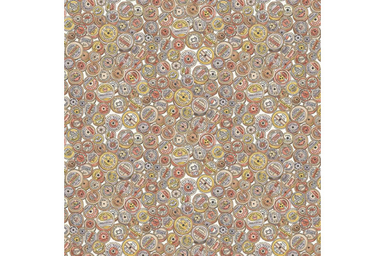 Atelier by Makower UK - Spool in Cream 112cm Wide 100% Cotton