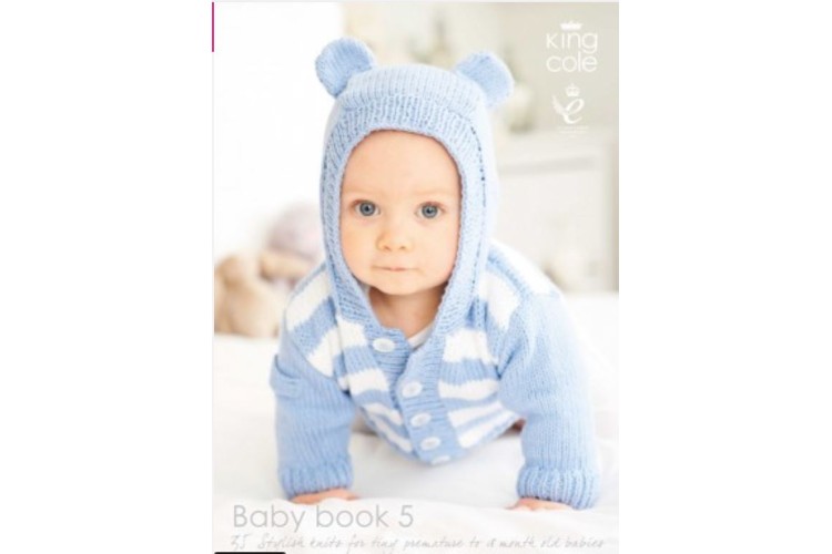 Baby Book 5, Knitting Patterns by King Cole