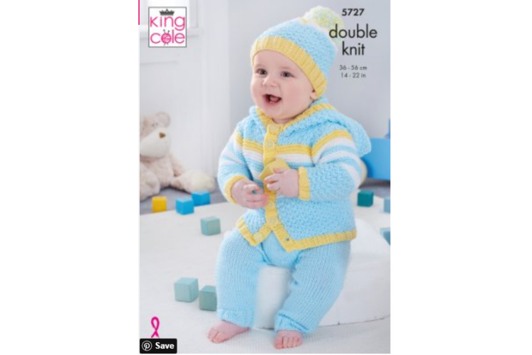 Baby Set: Knitted in Cherished DK - 5727
