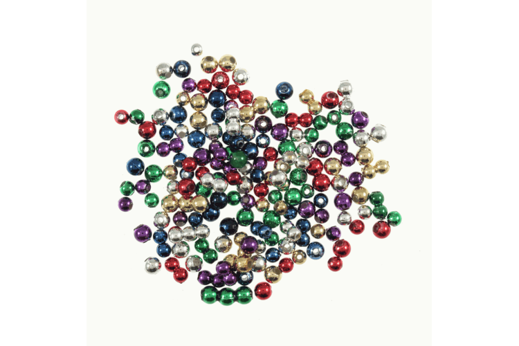 Beads Plastic Assorted 30g