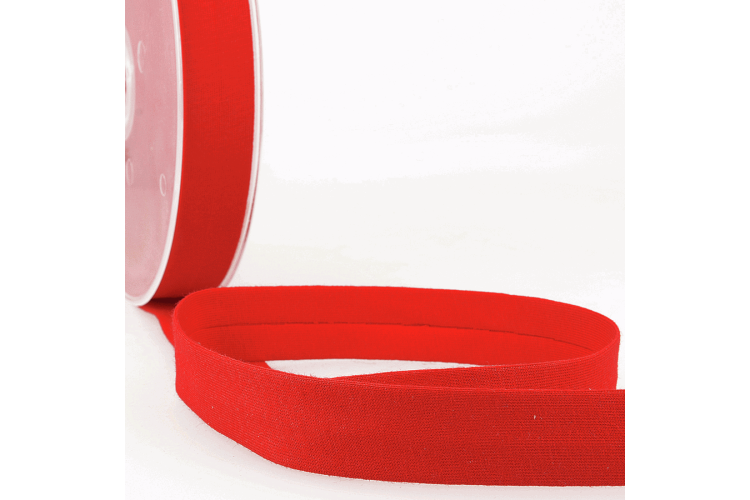 Bias Binding Cotton Jersey 20mm Red