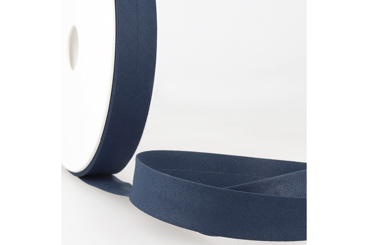 Bias Binding Polycotton 50mm Navy