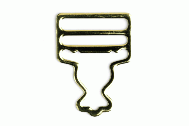 Bib & Brace Buckle 40mm Gold Pack of 1