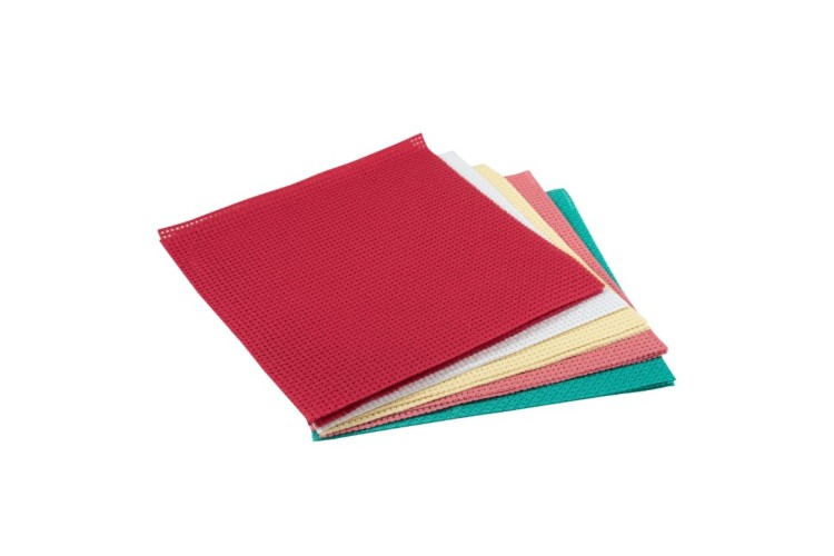 Binca 6 Count Pack 25 x 25cm Assorted Colours - per square