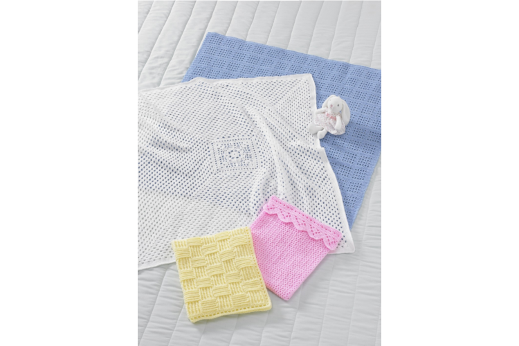 Blankets Crocheted in Comfort Baby DK - 5564