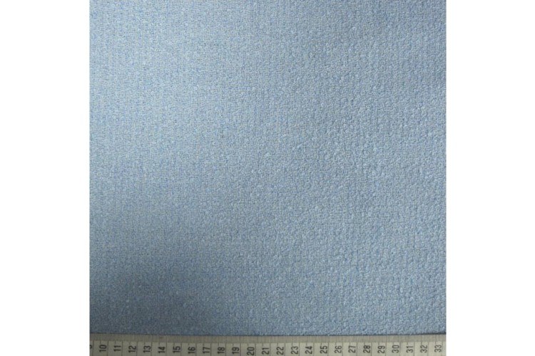 Blue Boucle 150cm Wide