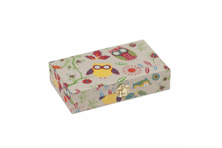 Bobbin Storage Box, 30 Spool Owls