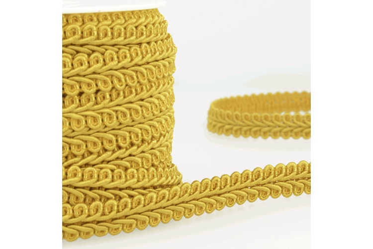 Braid Gimp 15mm Mustard / Dark Gold