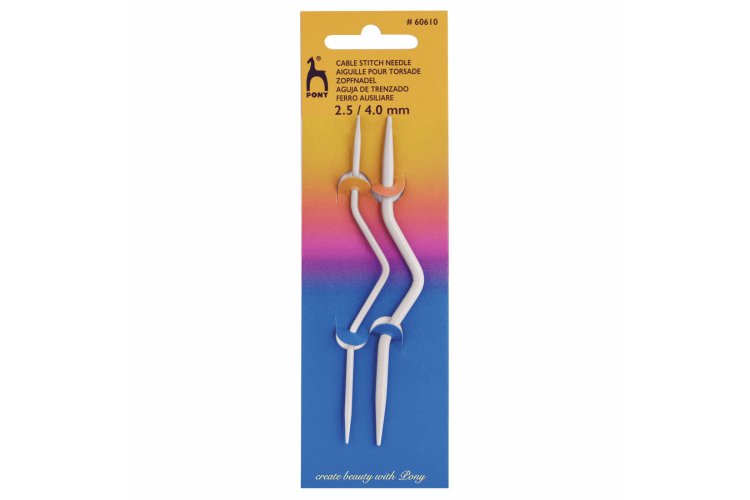 Cable Stitch Needle Bent 2.50 & 4.00mm