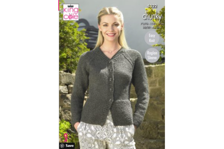 Cardigan & Sweater Knitted in Big Value Chunky - 5322