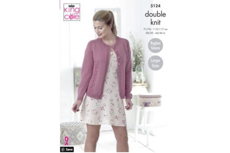 Cardigan & Sweater Knitted in Cottonsoft DK - 5124