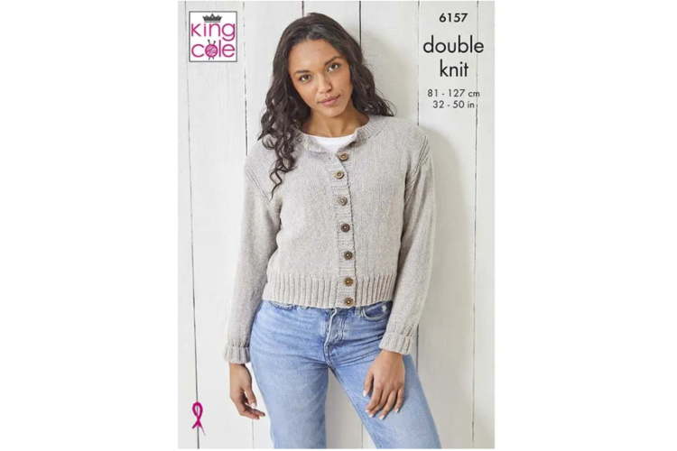 Cardigan & Sweater Knitted in Simply Denim DK - 6157