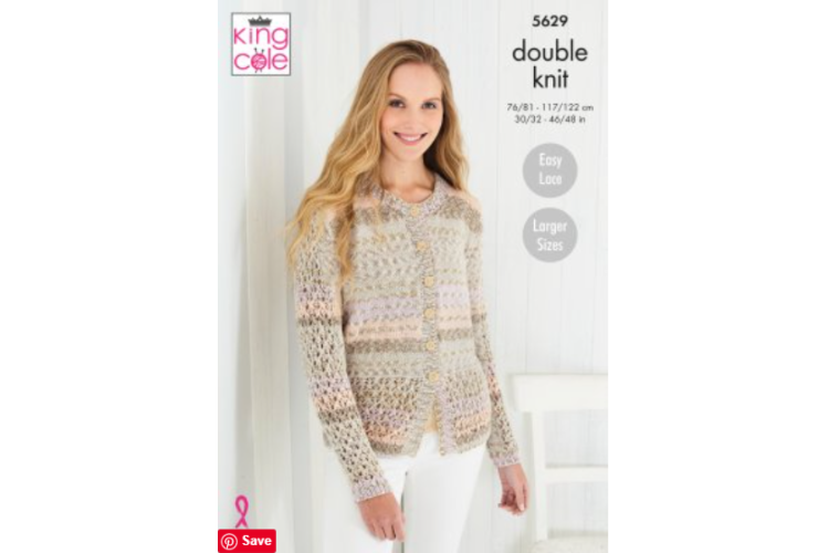 Cardigan & Top Knitted in Drifter DK - 5629
