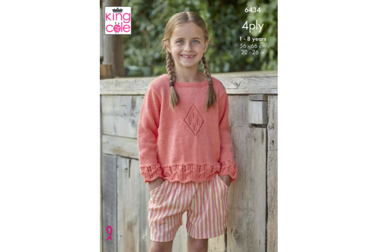 Cardigan and Top knitted in Cherished 4Ply - 6434