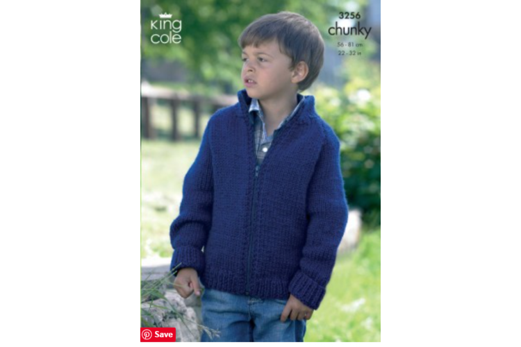 Cardigans Knitted in Big Value Chunky - 3256
