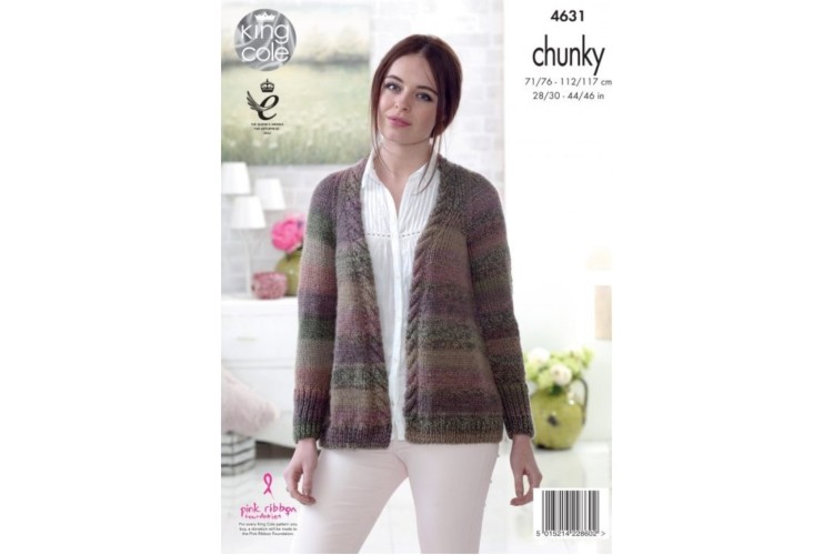 Cardigans Knitted in Cotswold Chunky - 5521