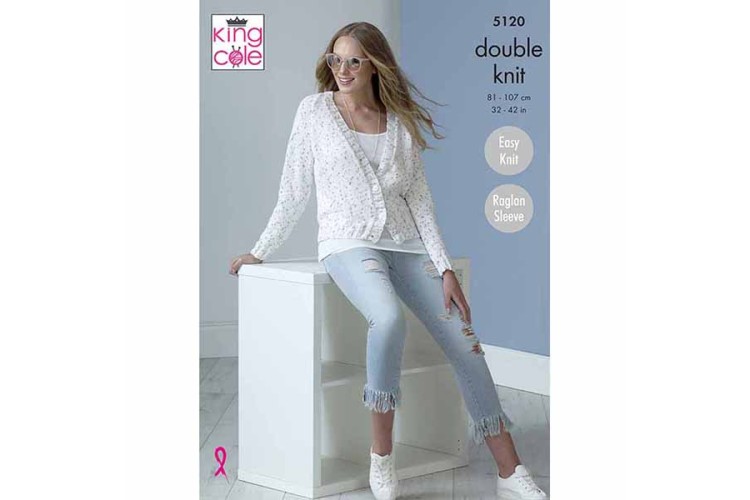 Cardigans Knitted in Cottonsoft Candy DK - 5120