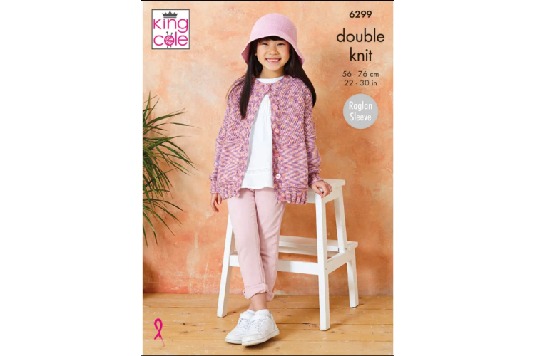 Child's Cardigan and Sweater in Cottonsoft Crystal DK - 6299