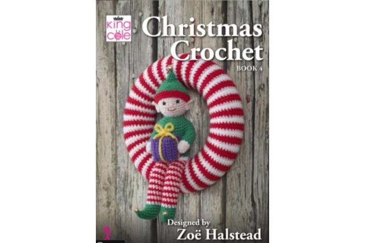 Christmas Crochet book 4 of Crochet Patterns by King Cole