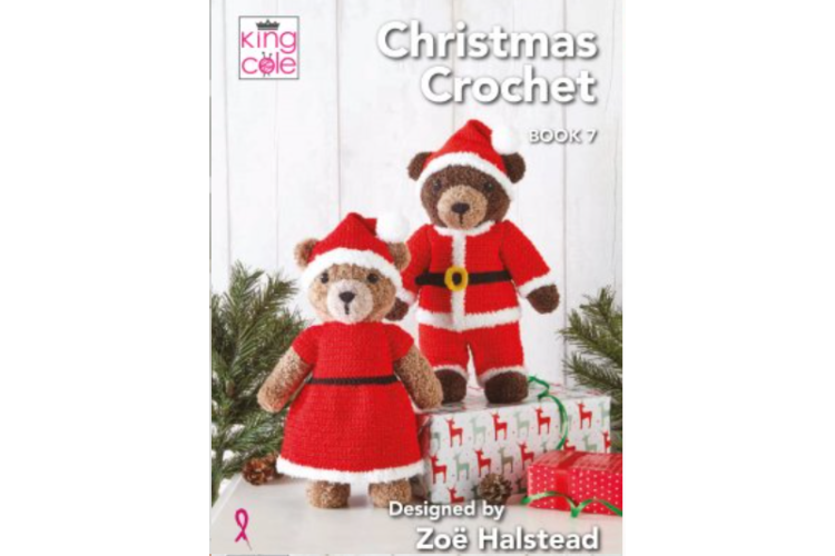 Christmas Crochet Book 7 of Crochet Patterns by King Cole
