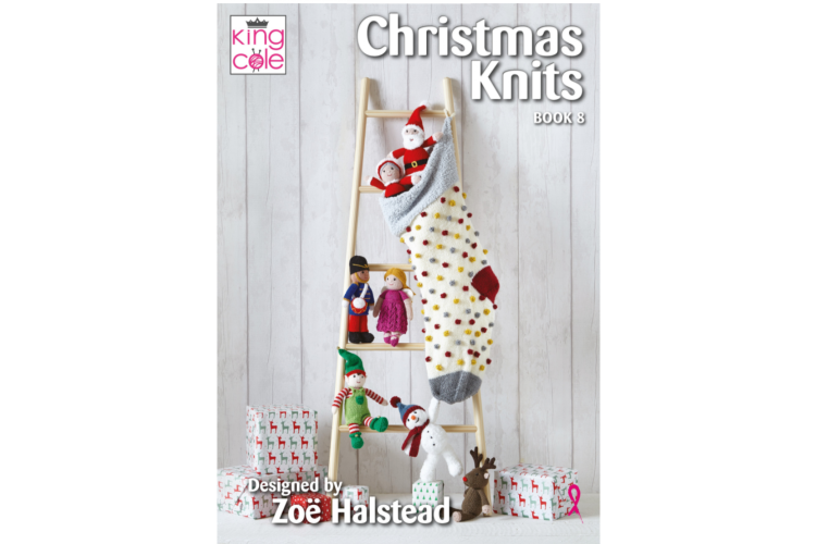 Christmas Knits Book 8 of Knitting Patterns by King Cole