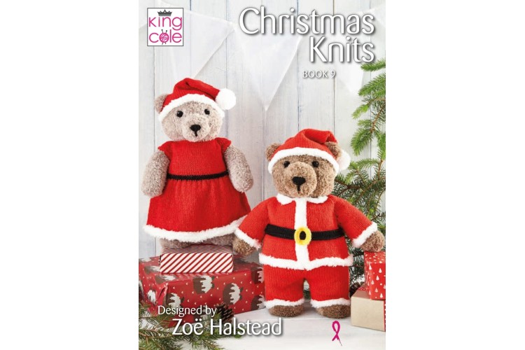 Christmas Knits Book 9 of Knitting Patterns by King Cole