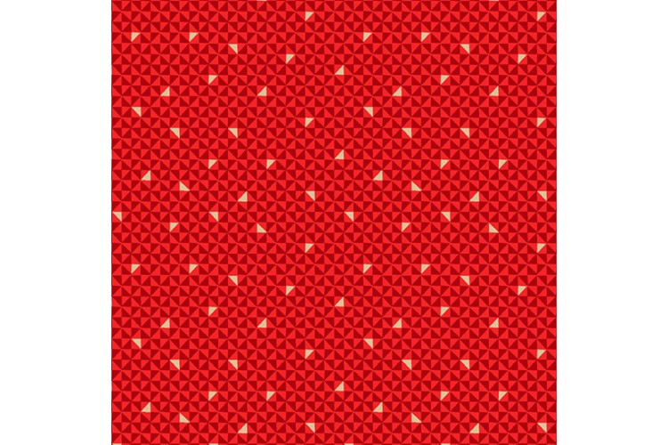 Christmas Santa Express Geo 112cm Wide 100% Cotton