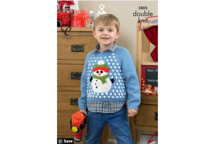 Christmas Sweaters Knitted with Pricewise DK - 3805