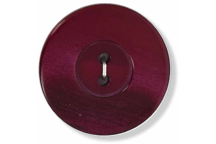Claret 34mm 2 Hole Button