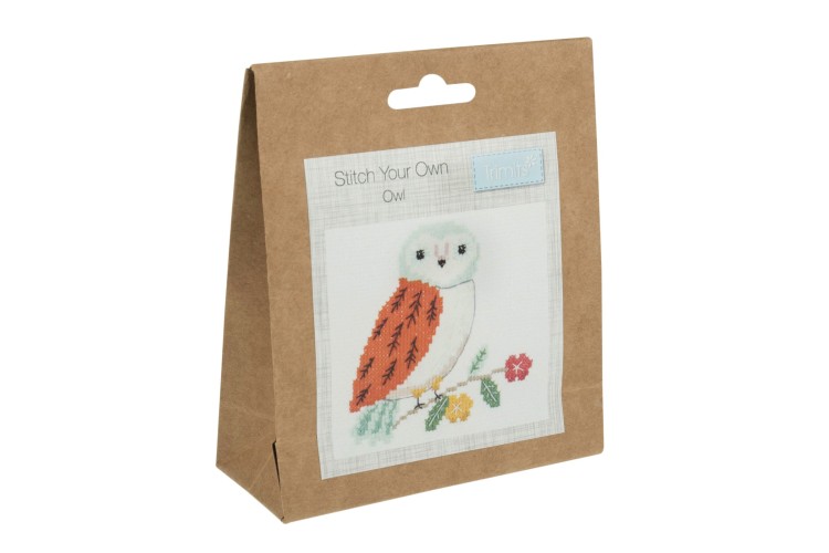 Counted Cross Stitch Kit Owl