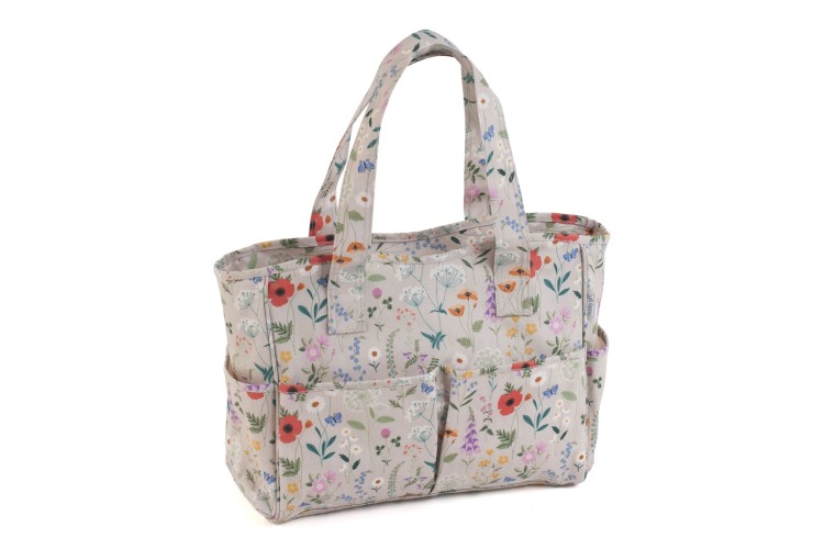 Craft Bag Matt PVC Wild Flowers